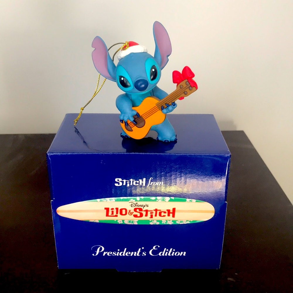 Retired Stitch from Lilo & Stitch Disney President’s Edition hanging ornament